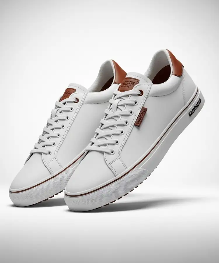 White Casual Sneakers